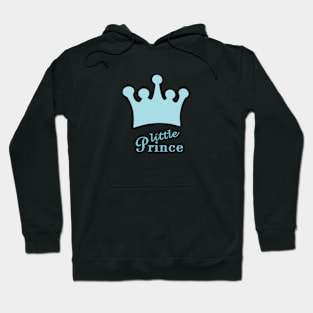 Little Prince with Blue Color Crown Hoodie